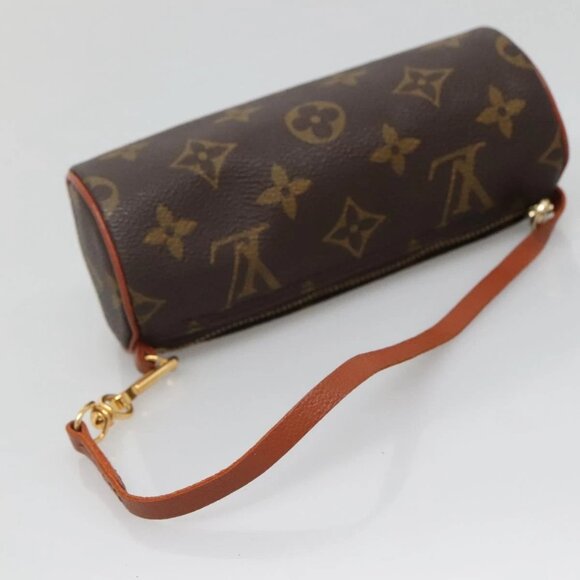 LOUIS VUITTON Monogram Papillon Pouch LV Auth BA4922 - Picture 8 of 16